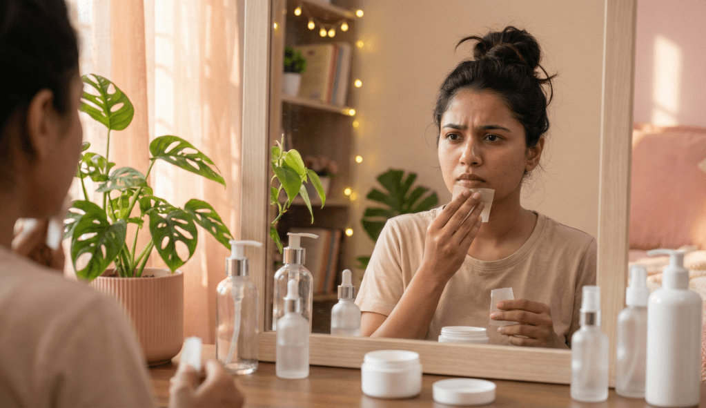 Why Dry Skin Gets Oily — And How to Fix It (With Recommendations)